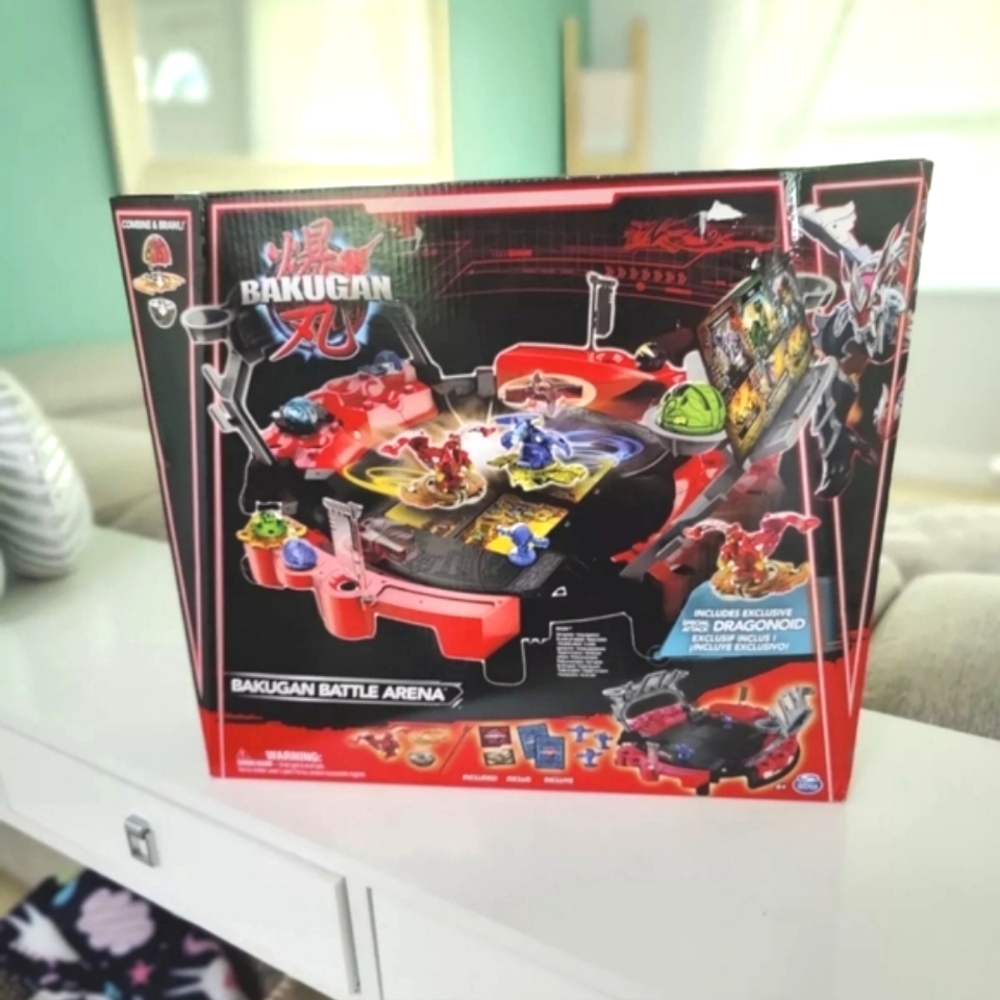 Bakugan Battle Arena, Include Exclusive Special‎ Attack Dragonoid, Spinning